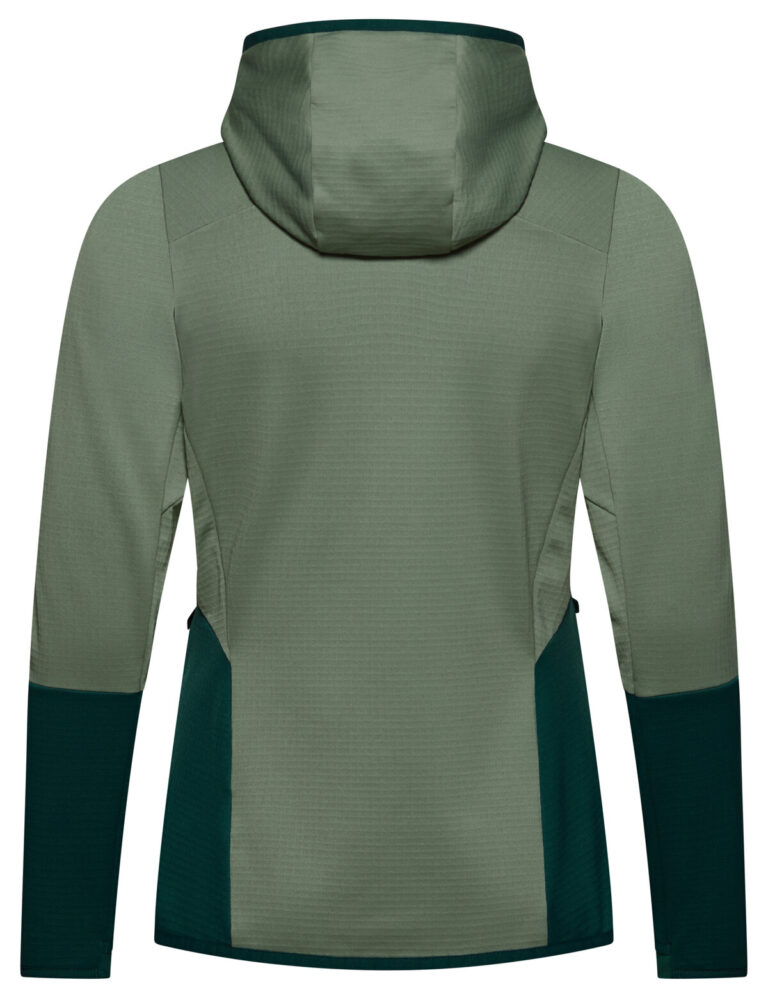 Women's Monviso Hooded Grid Fleece Jacket