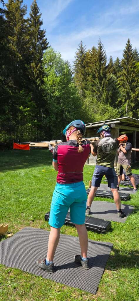 Mountain Bike Biathlon and Running