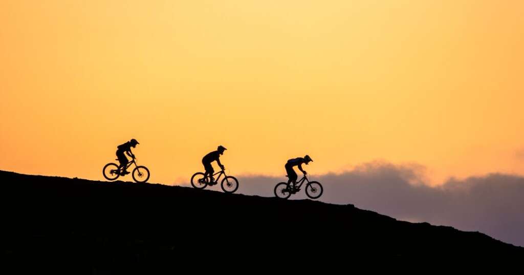 Full Moon Electric Mountain Bike Ride