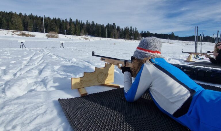 Initiation au biathlon – Ski ou raquettes à neige