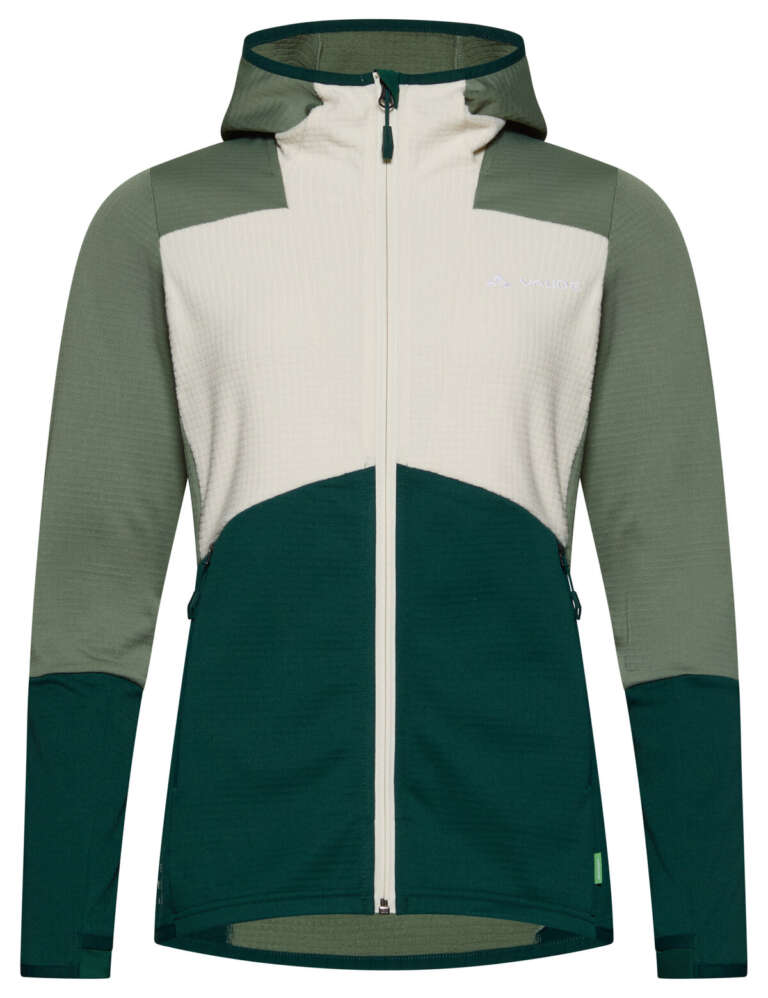 Women's Monviso Hooded Grid Fleece Jacket