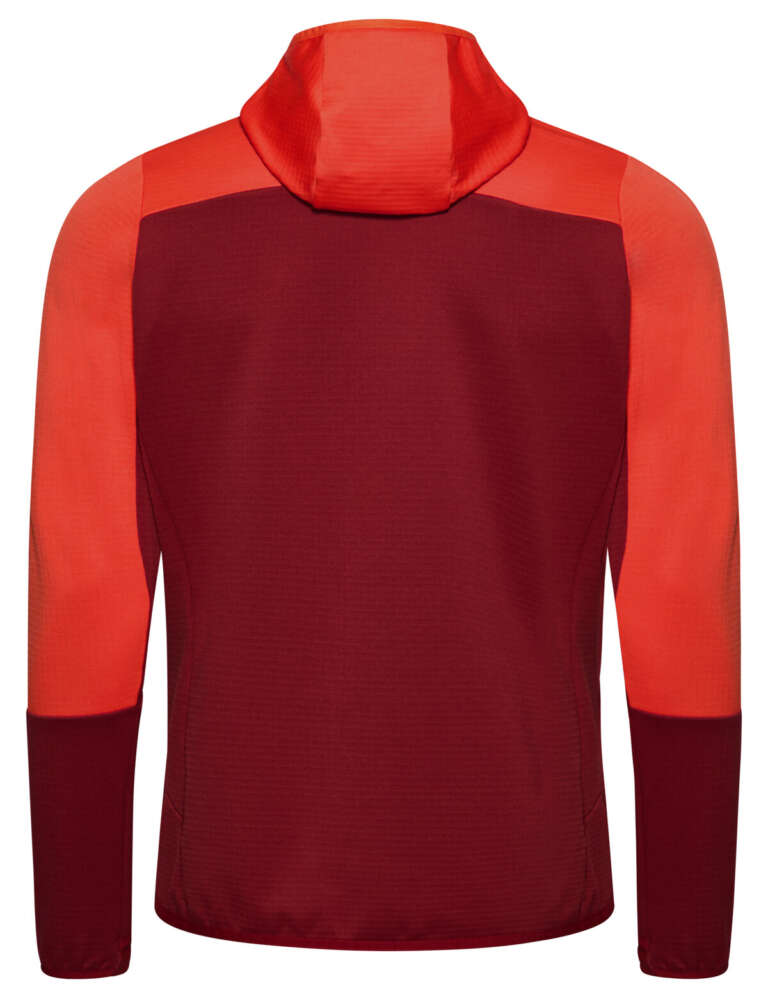 Men's Monviso Hooded Grid Fleece Jacket